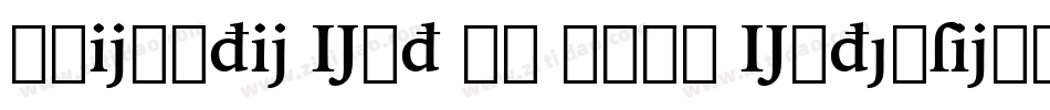 Chianti Ext BT Bold Extension字体转换